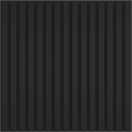 Mexen Linea 15 Akustik-Wandpaneel 60 x 60 cm (4 Stk.), Filz 9 mm, technisches Furnier, Schwarz Matt - S110-60607-15-053