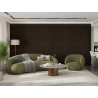 Mexen Linea 25 Akustik-Wandpaneel 60 x 60 cm (4 Stk.), Filz 9 mm, technisches Furnier, Mocca-Eiche - S110-60607-25-045