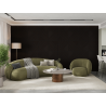 Mexen Linea 25 Akustisches Wandpaneel 60 x 60 cm (4 Stk.), Filz 9 mm, technisches Furnier, Schwarze Eiche - S110-60607-25-046