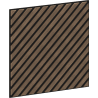 Mexen Lam-B Wandpaneele 275 x 30 cm, HDF Platte 4 mm, technisches Furnier, Sandiger Eiche - S100-275307-3015-001