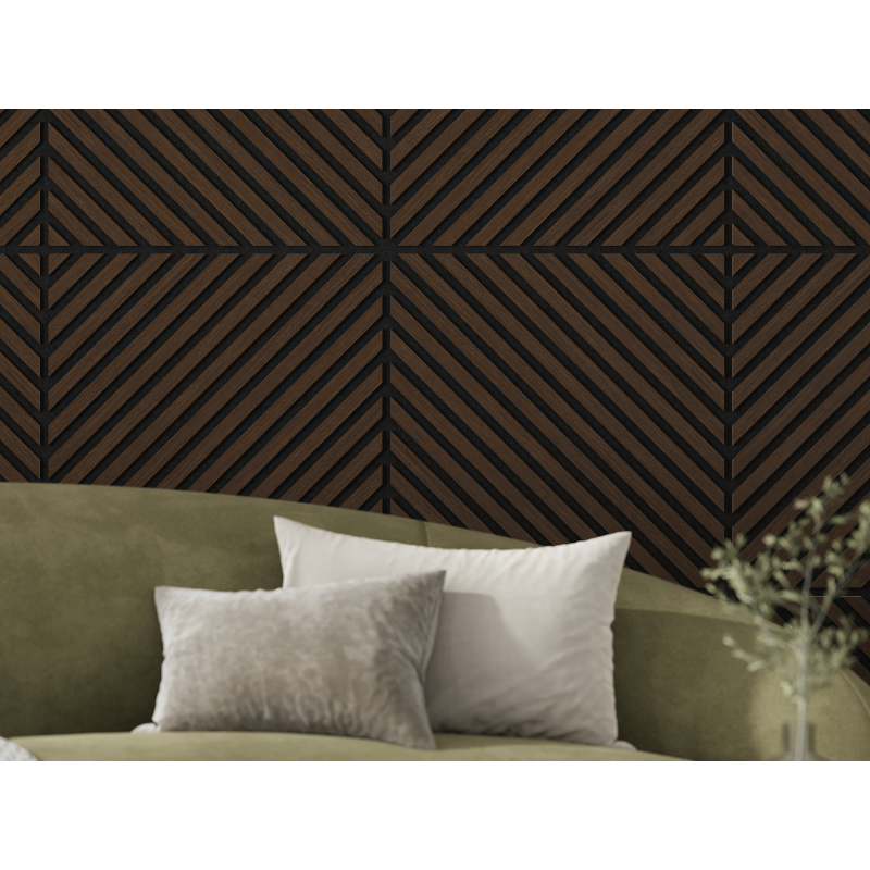 Mexen Lam-B Wandpaneele 275 x 30 cm, HDF Platte 4 mm, technisches Furnier, Sandiger Eiche - S100-275307-3015-001