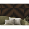 Mexen Lam-B Wandpaneele 275 x 30 cm, HDF Platte 4 mm, technisches Furnier, Sandiger Eiche - S100-275307-3015-001