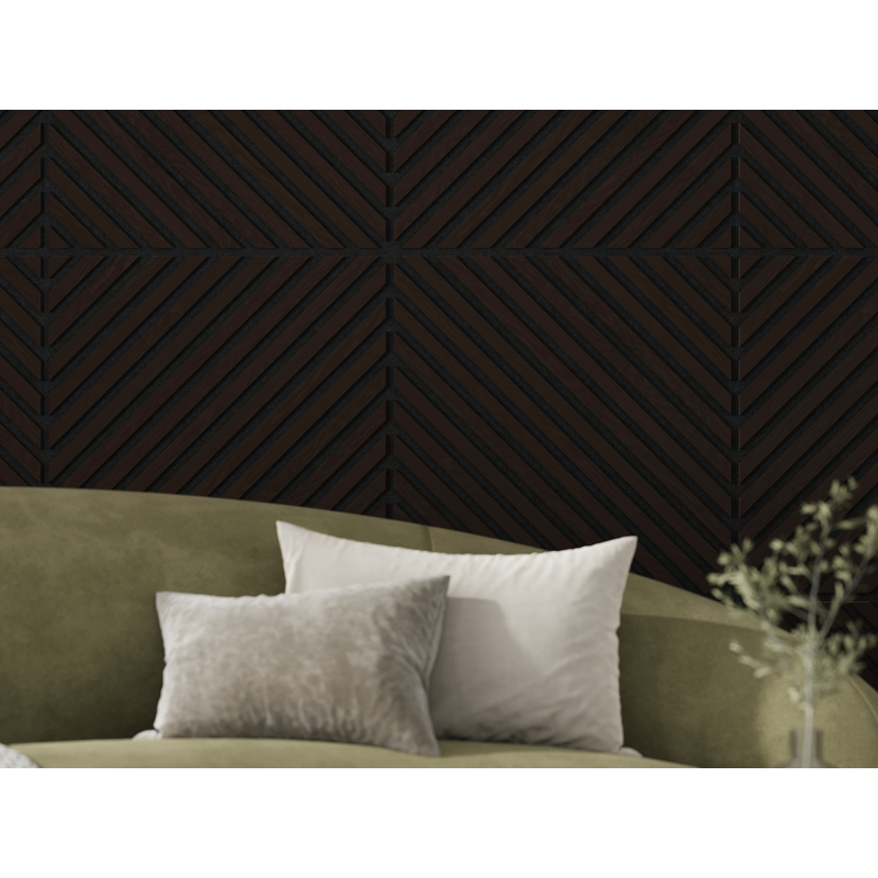 Mexen Lam-B Wandpaneele 275 x 30 cm, HDF Platte 4 mm, technisches Furnier, Sandiger Eiche - S100-275307-3015-001