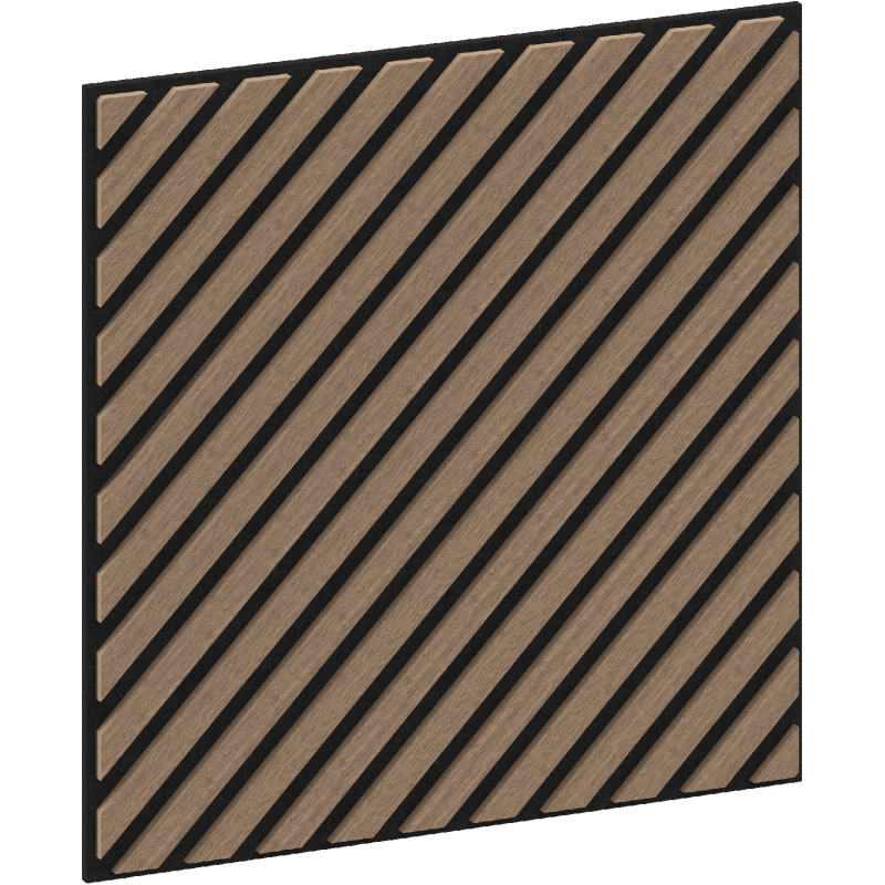 Mexen Lam-B Wandpaneele 275 x 30 cm, HDF Platte 4 mm, technisches Furnier, Sandiger Eiche - S100-275307-3015-001