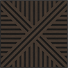Mexen Linea 05 Akustik-Wandpaneel 60 x 60 cm (4Stk.), Filz 9 mm, Technofurnier, Eiche Mocca - S110-60607-05-045