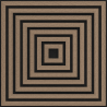 Mexen Linea 13 Akustik-Wandpaneel 60 x 60 cm (4 Stk.), Filz 9 mm, technisches Furnier, Helle Walnuss - S110-60607-13-047