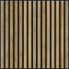 Mexen Linea 15 Akustik-Wandpaneel 60 x 60 cm (4 Stück), Filz 9 mm, Technisches Furnier, Honigeiche - S110-60607-15-066