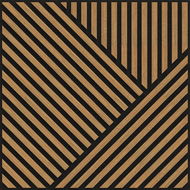 Mexen Linea 25 Akustik-Wandpaneel 60 x 60 cm (4 Stk.), Filz 9 mm, technisches Furnier, Eiche Classic - S110-60607-25-041