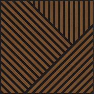 Mexen Linea 25 Akustik-Wandpaneel 60 x 60 cm (4 Stk.), Filz 9 mm, technisches Furnier, Eiche Natur - S110-60607-25-042