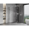 Mexen Mist-H L Duo Duschkabine, rechts öffnend, 80 x 110 cm, transparent, weiß - 8A5L-080L-110P-20-00