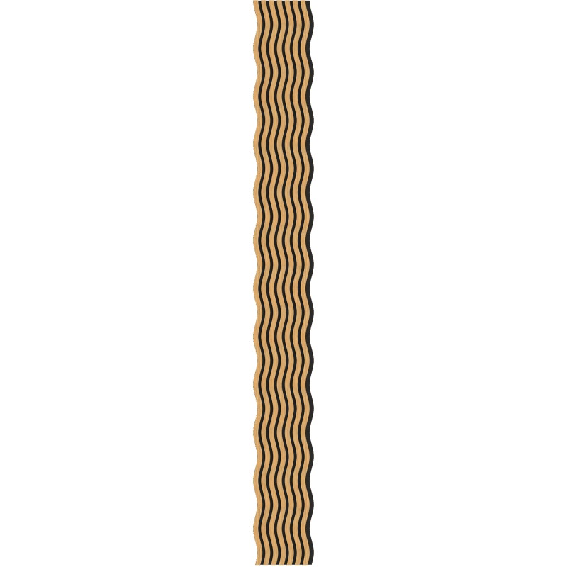 Mexen Lam-SF 01 Akustische Wandlamellen 280 x 30 cm, 9 mm Filz, technisches Furnier, Eiche Klassisch - S106-280-01-041