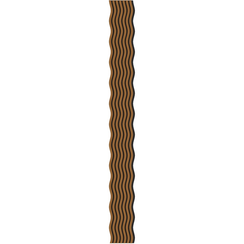 Mexen Lam-SF 01 Akustische Wandpaneele 280 x 30 cm, Filz 9 mm, technisches Furnier, Eiche Natur - S106-280-01-042