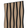 Mexen Lam-SF 01 Lam-SF 26 akustische Wandpaneele, 280 x 30 cm, Filz 9 mm, technisches Furnier, Hellnuss - S106-280-26-047