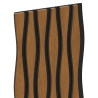 Mexen Lam-SF 01 Lam-SF 26 akustische Wandpaneele 280 x 30 cm, Filz 9 mm, technisches Furnier, Natürliches Eichenholz