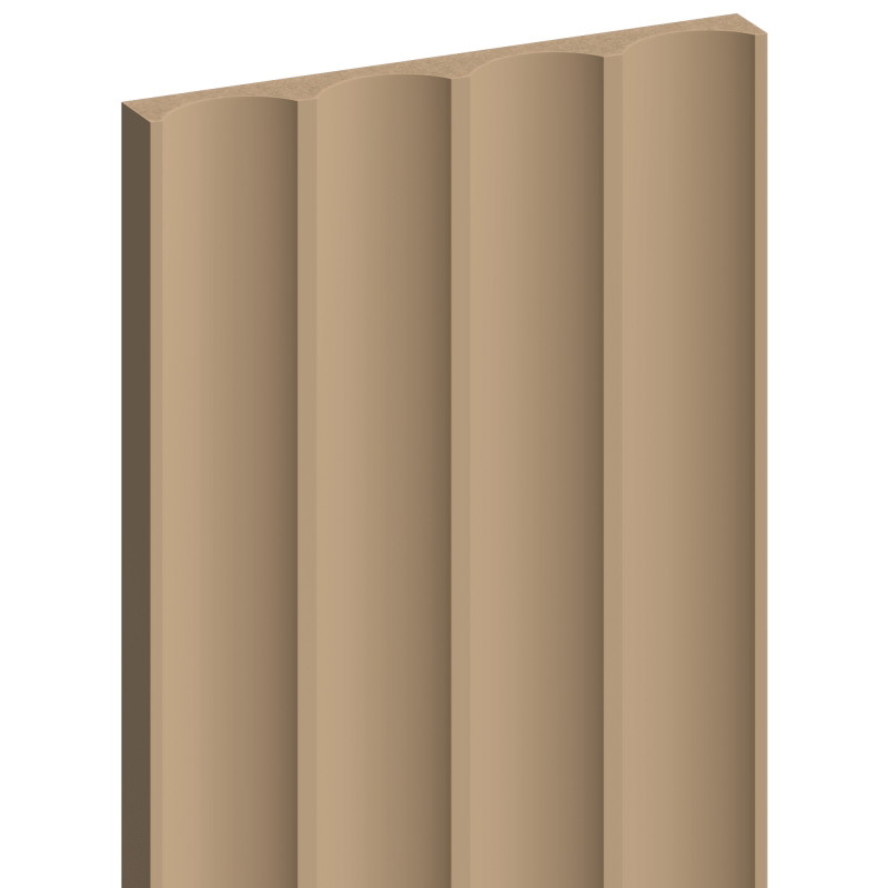 Mexen Strito 01 Strio 01 gerillte Wandpaneele 280 x 14,5 cm (2 Stk.), Cappuccino - S120-280-01-304
