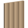 Mexen Strito 01 Strio 01 gerillte Wandpaneele 280 x 14,5 cm (2 Stk.), Cappuccino - S120-280-01-304