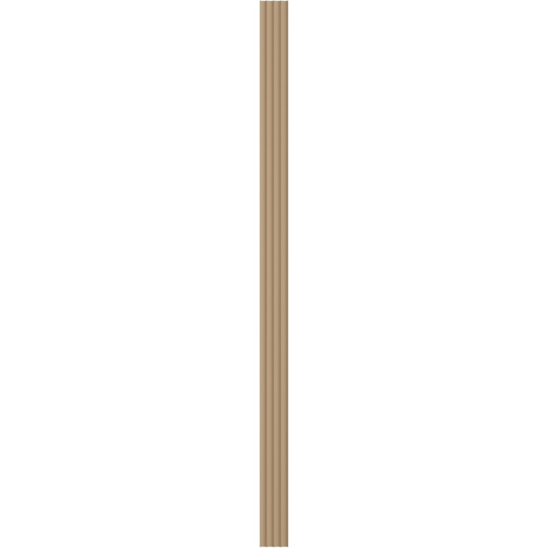 Mexen Strito 01 Strio 01 gerillte Wandpaneele 280 x 14,5 cm (2 Stk.), Cappuccino - S120-280-01-304