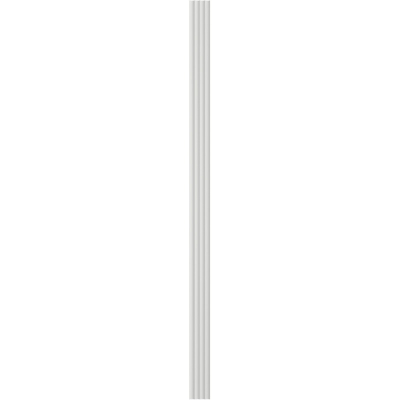 Mexen Strito 01 Strio 01 gerillte Wandlamellen 280 x 14,5 cm (2 Stück), hellgrau - S120-280-01-305