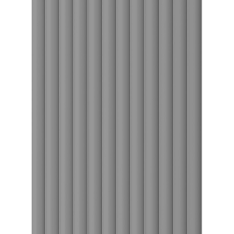 Mexen Strito 01 Strio 01 Wandpaneele gerillt 280 x 14,5 cm (2 Stück), dunkelgrau - S120-280-01-306