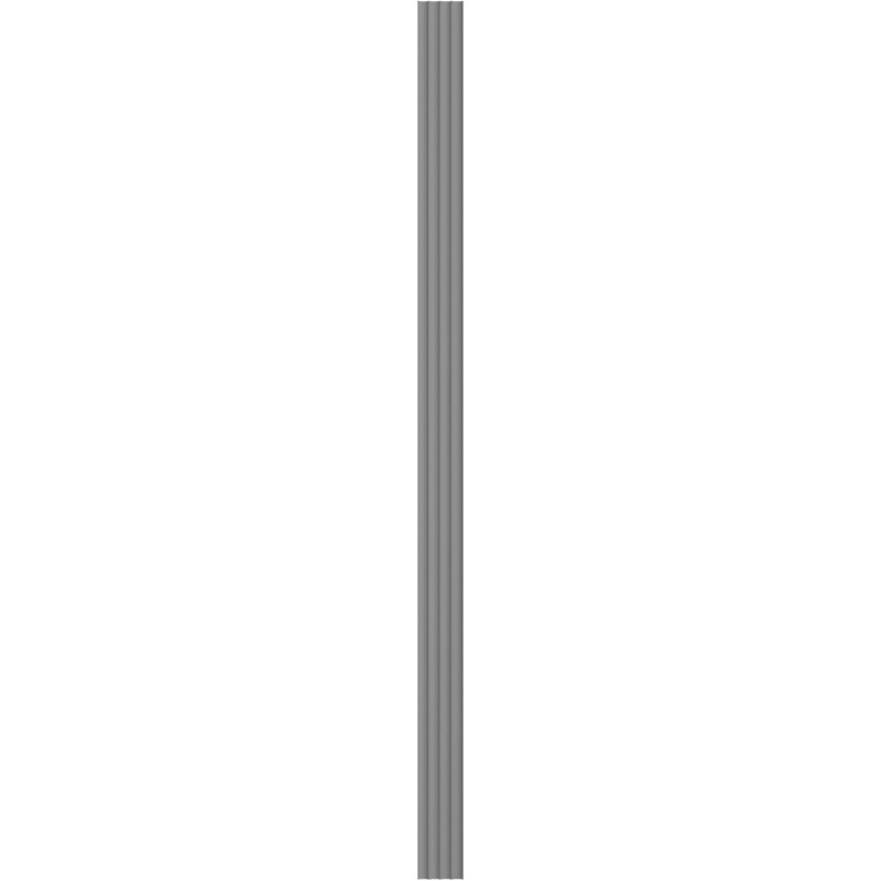 Mexen Strito 01 Strio 01 Wandpaneele gerillt 280 x 14,5 cm (2 Stück), dunkelgrau - S120-280-01-306
