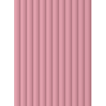 Mexen Strito 01 Strio 01 gerillte Wandlamellen 280 x 14,5 cm (2 Stück), rosa - S120-280-01-307