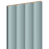 Mexen Strito 01 Strio 01 Wandpaneele gerillt 280 x 14,5 cm (2 Stk.), Grau Blau - S120-280-01-308