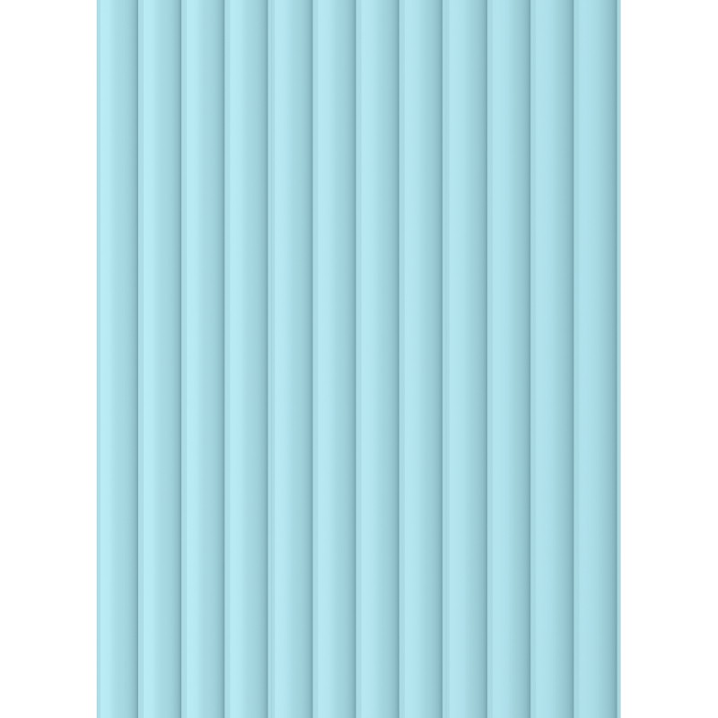 Mexen Strito 01 Strio 01 Wandpaneele geriffelt 280 x 14,5 cm (2 Stück), blau - S120-280-01-309