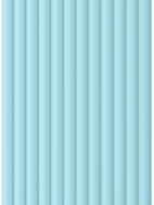 Mexen Strito 01 Strio 01 Wandpaneele geriffelt 280 x 14,5 cm (2 Stück), blau - S120-280-01-309