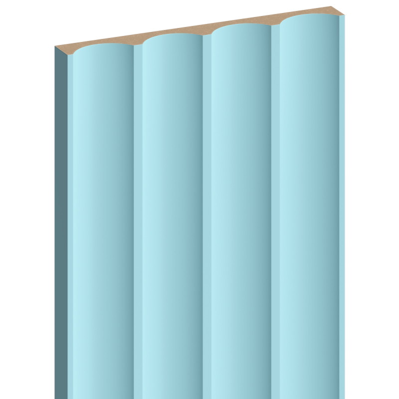Mexen Strito 01 Strio 01 Wandpaneele geriffelt 280 x 14,5 cm (2 Stück), blau - S120-280-01-309