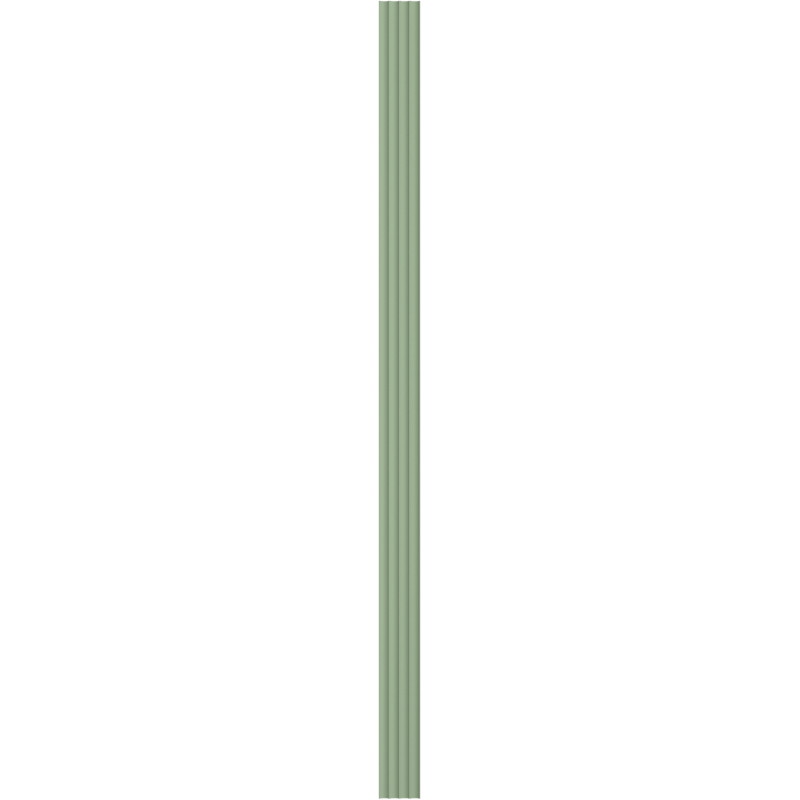 Mexen Strito 01 Strio 01 geriffelte Wandpaneele 280 x 14,5 cm (2 Stück), Salbei - S120-280-01-310