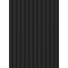 Mexen Strito 01 Strio 01 geriffelte Wandpaneele 280 x 14,5 cm (2Stk), schwarz - S120-280-01-311