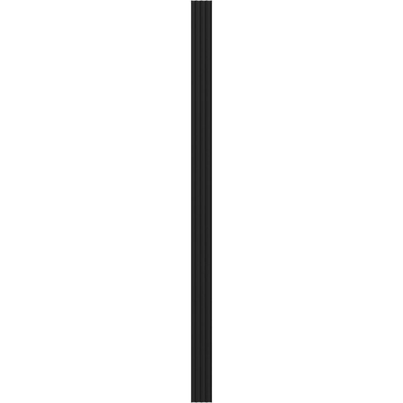 Mexen Strito 01 Strio 01 geriffelte Wandpaneele 280 x 14,5 cm (2Stk), schwarz - S120-280-01-311