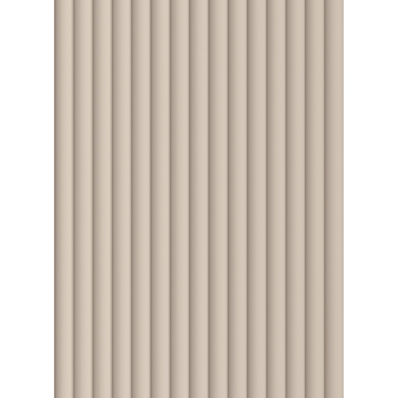 Mexen Strio 02 gerillte Wandpaneele 280 x 14,5 cm (2 Stück), Kaschmir - S120-280-02-302