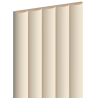 Mexen Strio 02 Gerillte Wandpaneele 280 x 14,5 cm (2 Stück), beige - S120-280-02-303