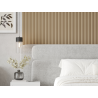 Mexen Strio 02 Gerillte Wandpaneele 280 x 14,5 cm (2 Stück), Cappuccino - S120-280-02-304