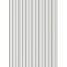 Mexen Strio 02 geriffelte Wandlamellen 280 x 14,5 cm (2 Stk.), hellgrau - S120-280-02-305