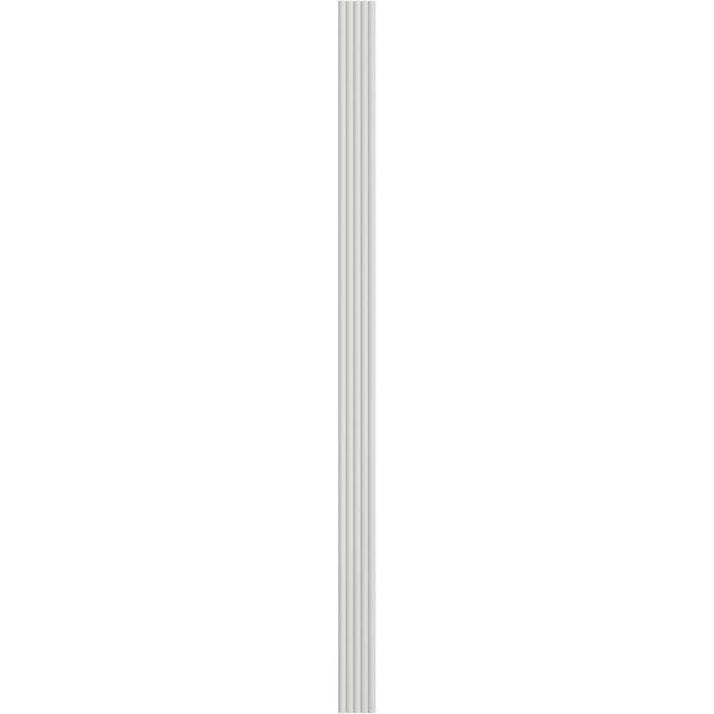 Mexen Strio 02 geriffelte Wandlamellen 280 x 14,5 cm (2 Stk.), hellgrau - S120-280-02-305