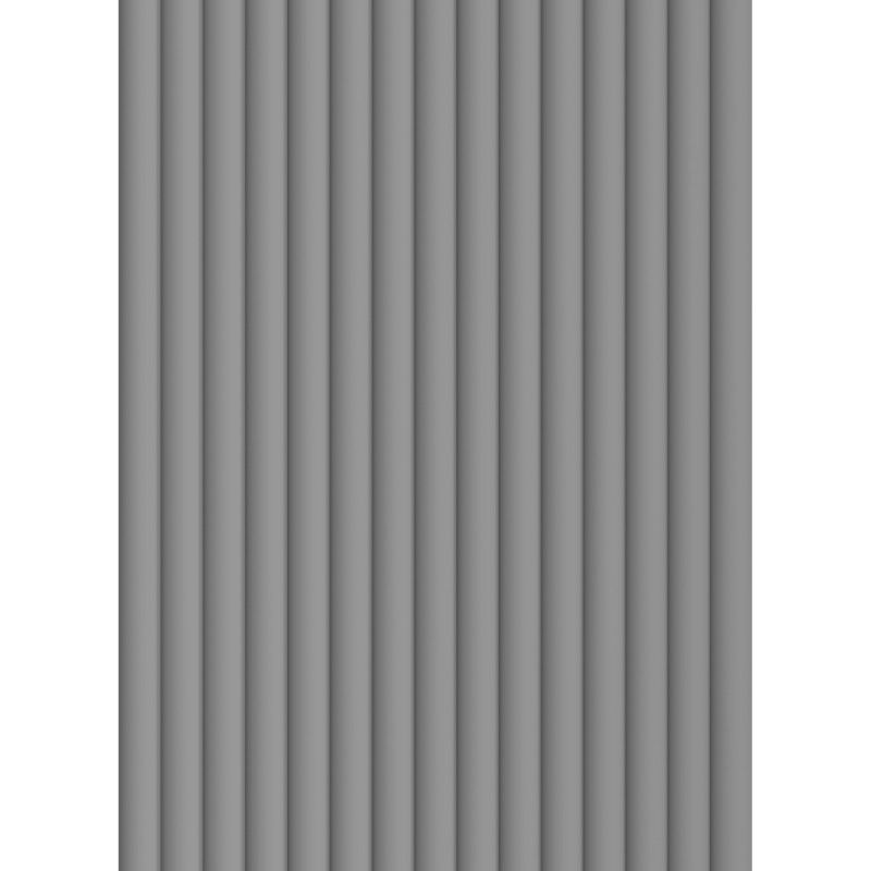 Mexen Strio 02 gerillte Wandlamellen 280 x 14,5 cm (2 Stück), dunkelgrau - S120-280-02-306