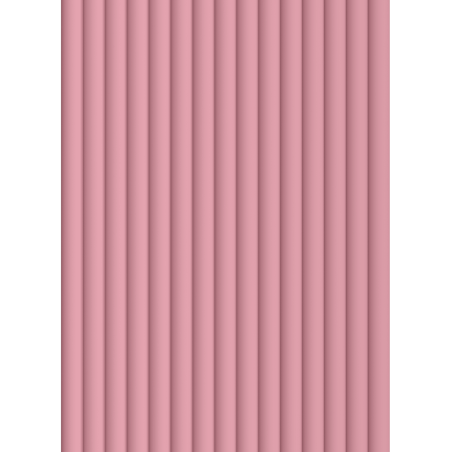 Mexen Strio 02 geriffelte Wandpaneele 280 x 14,5 cm (2 Stk.), rosa - S120-280-02-307