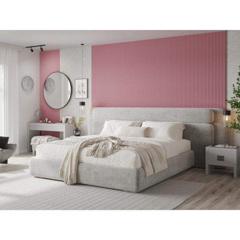 Mexen Strio 02 geriffelte Wandpaneele 280 x 14,5 cm (2 Stk.), rosa - S120-280-02-307