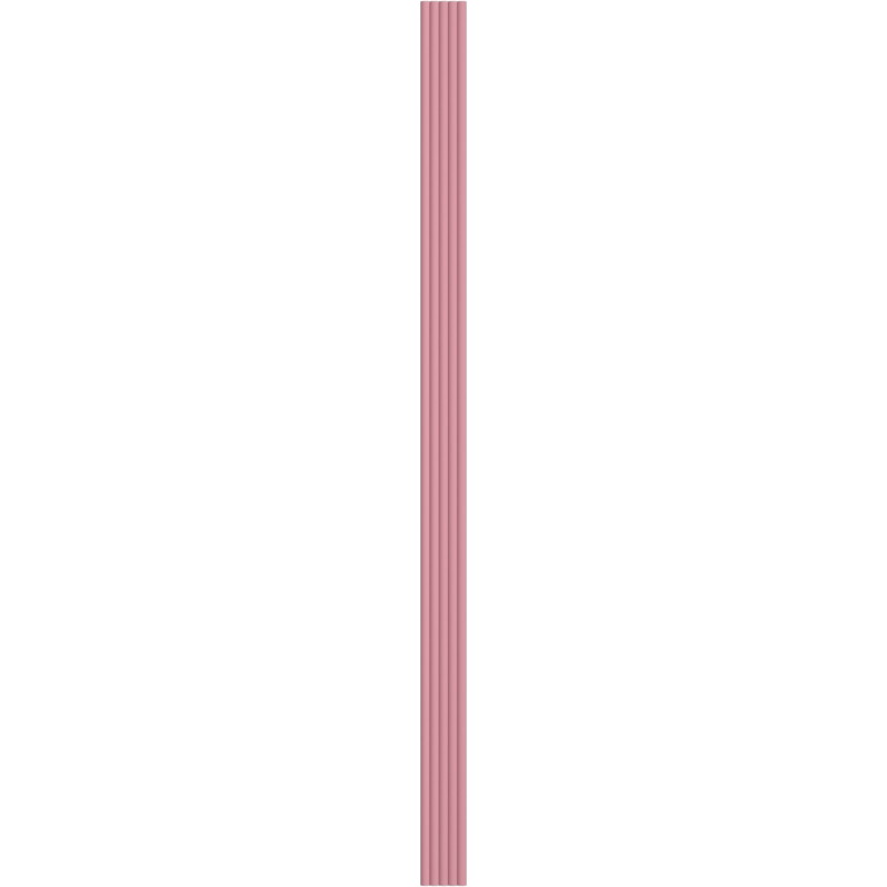 Mexen Strio 02 geriffelte Wandpaneele 280 x 14,5 cm (2 Stk.), rosa - S120-280-02-307