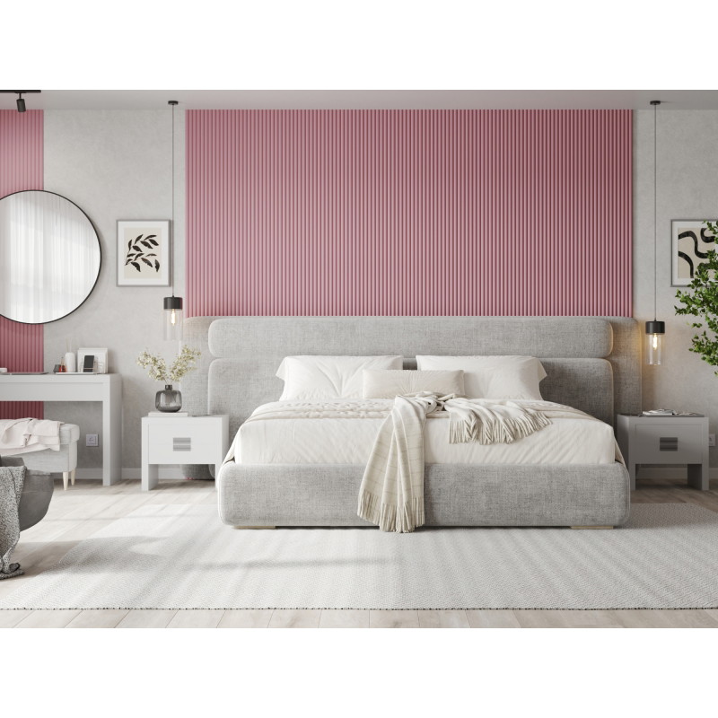 Mexen Strio 02 geriffelte Wandpaneele 280 x 14,5 cm (2 Stk.), rosa - S120-280-02-307
