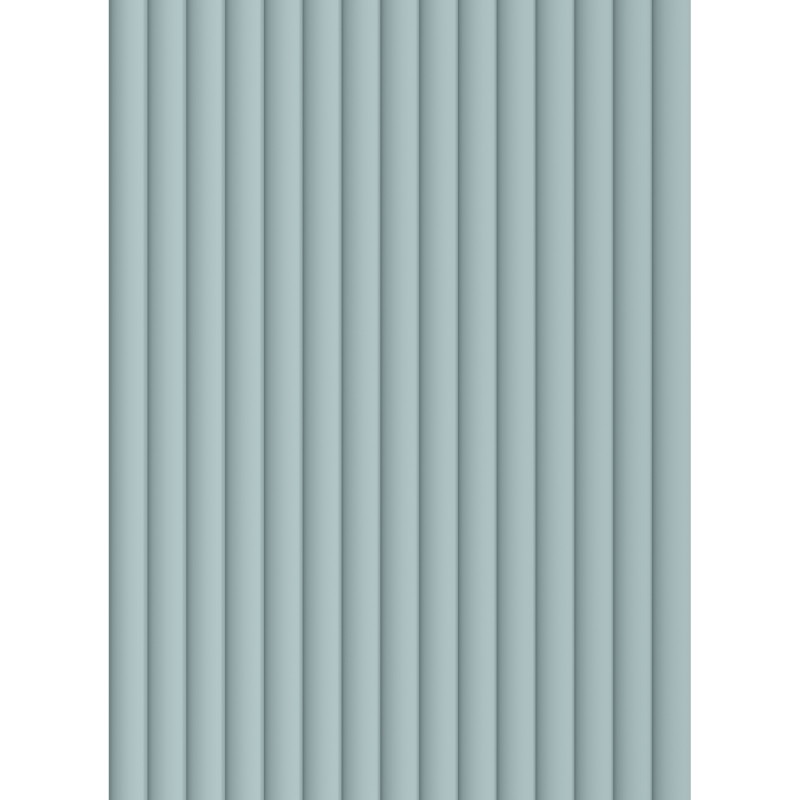 Mexen Strio 02 Geriffelte Wandpaneele 280 x 14,5 cm (2 Stk.), Grau-Blau - S120-280-02-308