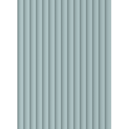 Mexen Strio 02 Geriffelte Wandpaneele 280 x 14,5 cm (2 Stk.), Grau-Blau - S120-280-02-308