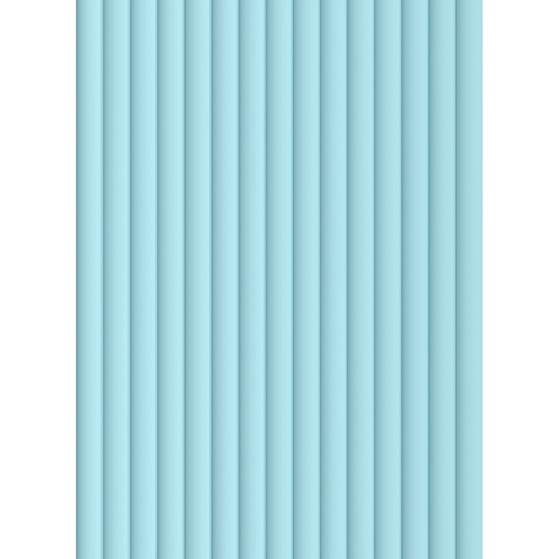 Mexen Strio 02 geriffelte Wandpaneele 280 x 14,5 cm (2 Stück), blau - S120-280-02-309