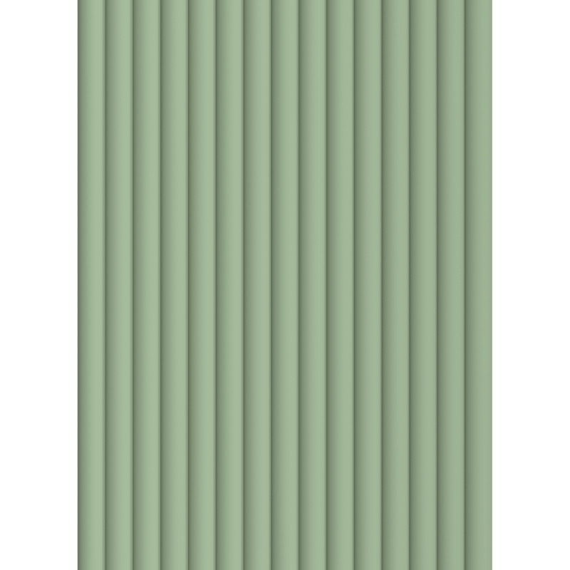 Mexen Strio 02 gerillte Wandpaneele 280 x 14,5 cm (2 Stk.), Salbei - S120-280-02-310