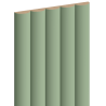 Mexen Strio 02 gerillte Wandpaneele 280 x 14,5 cm (2 Stk.), Salbei - S120-280-02-310