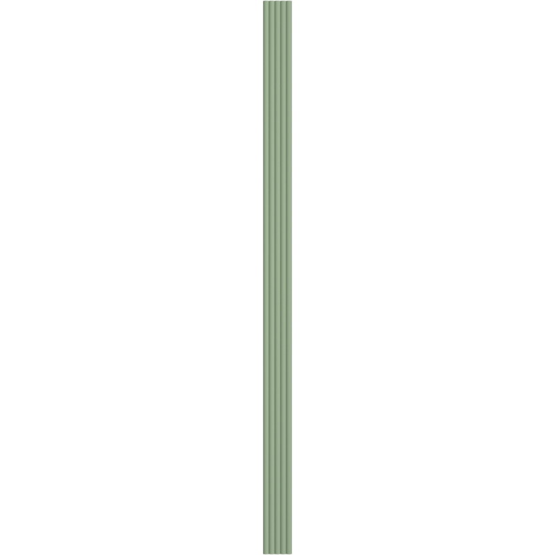 Mexen Strio 02 gerillte Wandpaneele 280 x 14,5 cm (2 Stk.), Salbei - S120-280-02-310