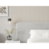 Mexen Strito 01 Strio 01 Wandpaneele gerillt 280 x 14,5 cm (2 Stk.), beige - S120-280-01-303