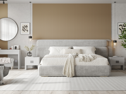 Mexen Strito 01 Strio 01 gerillte Wandpaneele 280 x 14,5 cm (2 Stk.), Cappuccino - S120-280-01-304